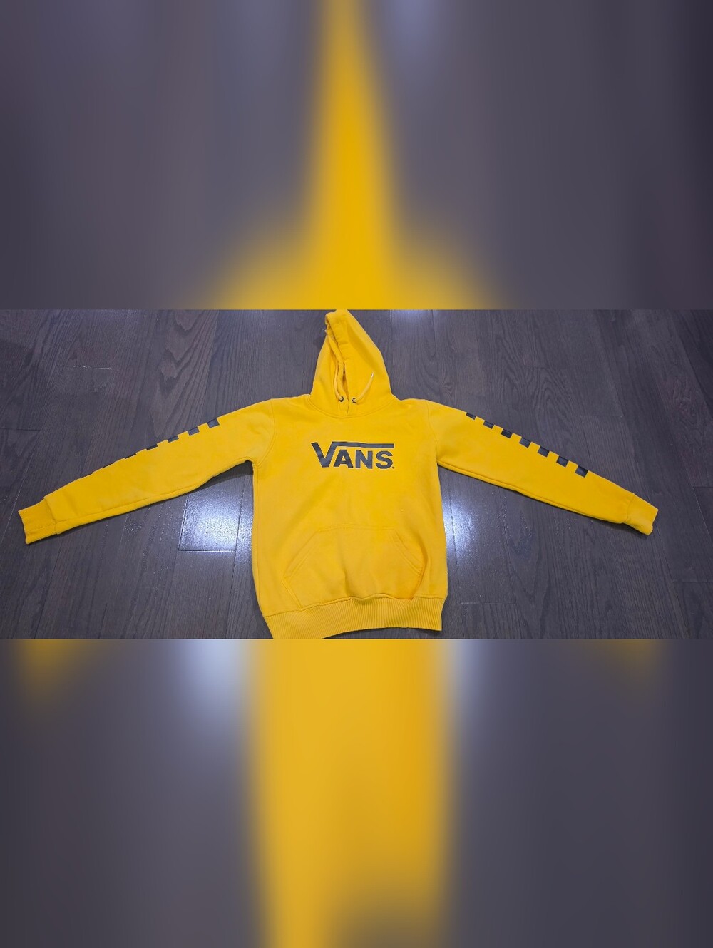 Vans Yellow Logo Hoodie